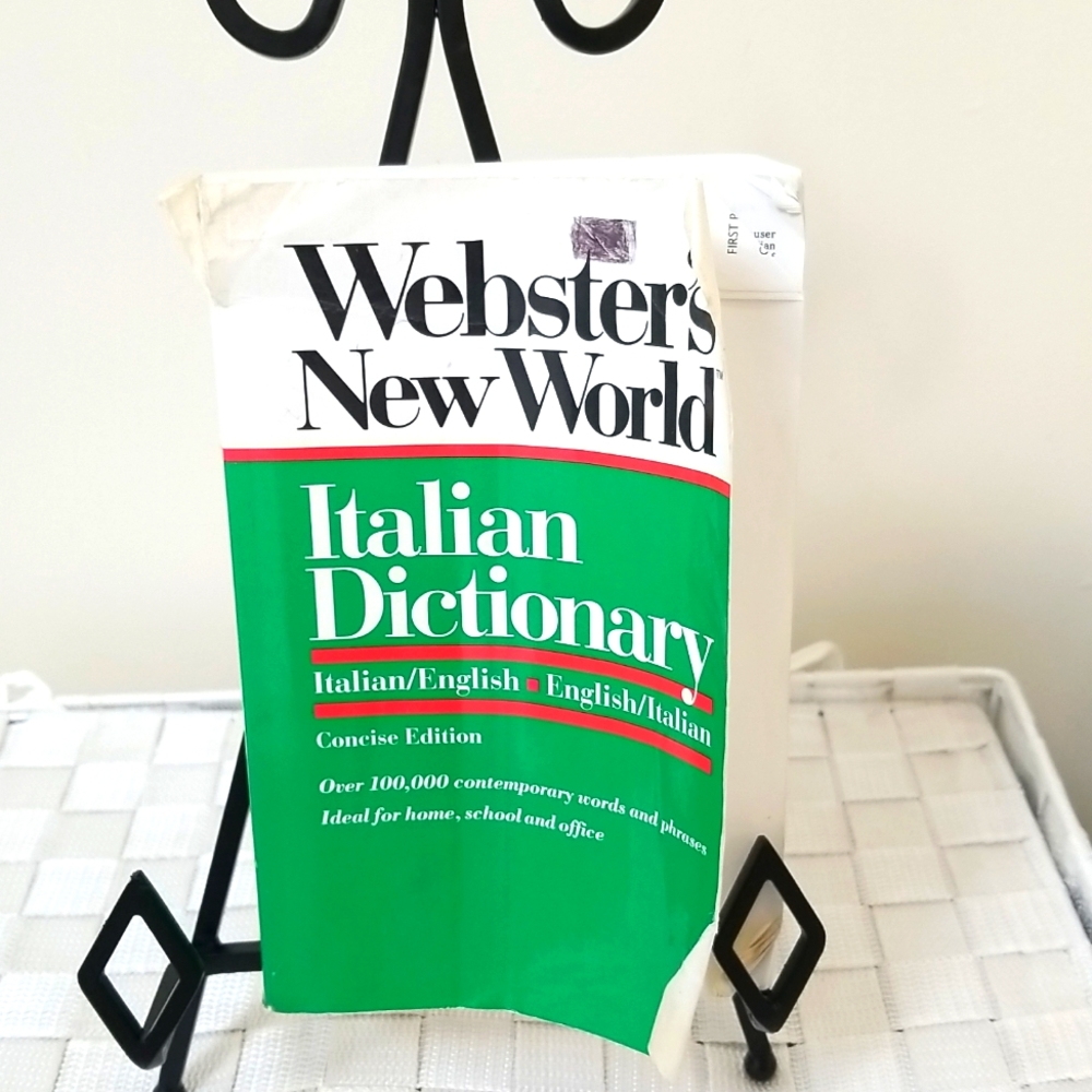 Book:Webster's  New World Italian Dictionary
